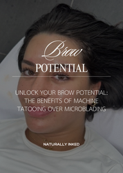 Unlock Your Brow Potential: The Benefits of Machine Tattooing Over Microblading – eBook