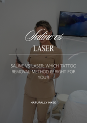 Saline vs Laser: Which Tattoo Removal Method is Right for You?! – eBook