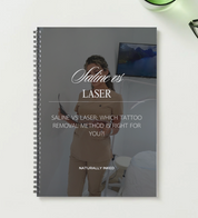 Saline vs Laser: Which Tattoo Removal Method is Right for You?! – eBook
